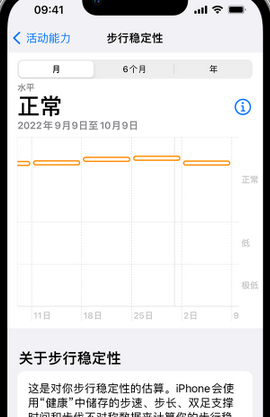 怀集iPhone手机维修如何在iPhone开启'步行稳定性通知'