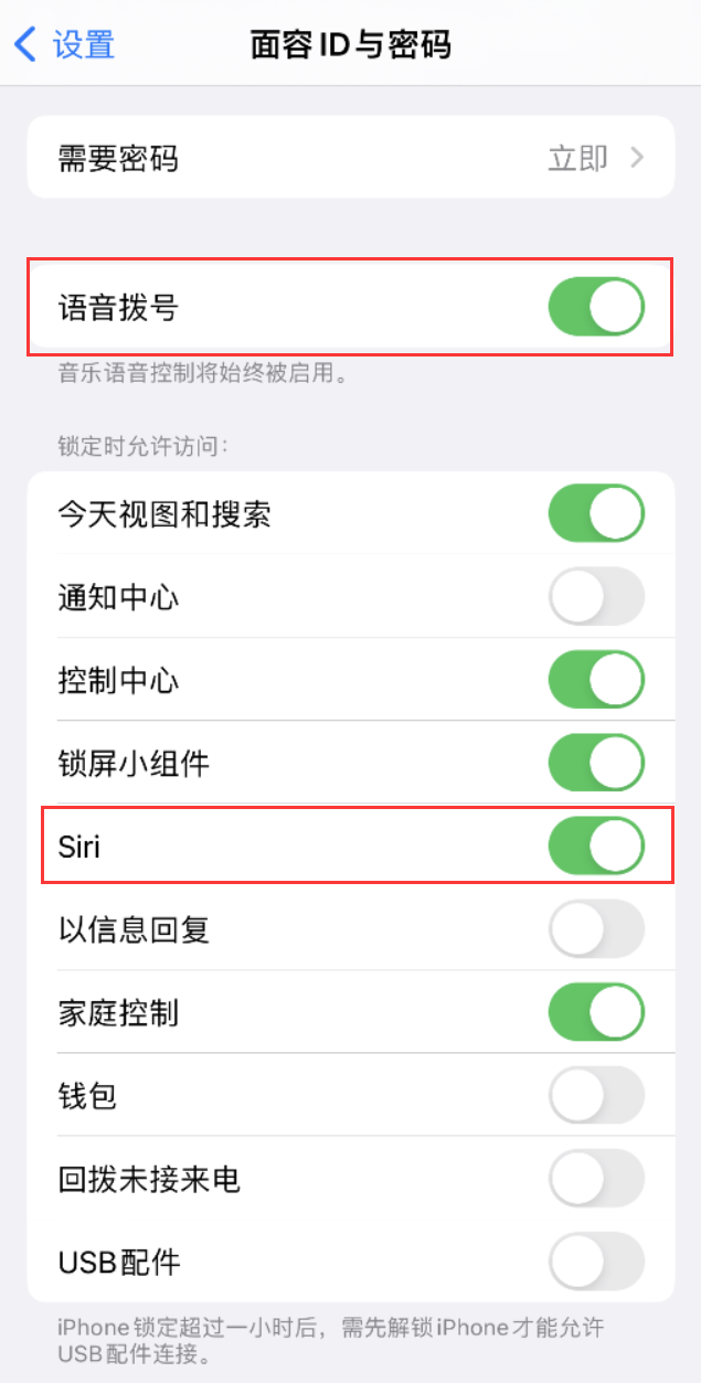 怀集苹果维修网点分享不解锁 iPhone 的情况下通过 Siri 拨打电话的方法 