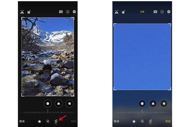 怀集苹果手机维修分享iPhone手机如何使用裁剪功能隐藏照片 